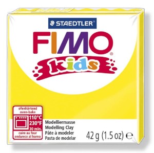 Fimo 8030-1 Полимерная глина для детей Kids желтая