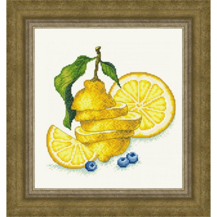 Набор для вышивания Сделано с любовью ВИ-023 Сочный лимон