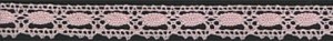 IEMESA 1798/06 Мерсеризованное хлопковое кружево, ширина 15 мм, цвет светло-розовый
