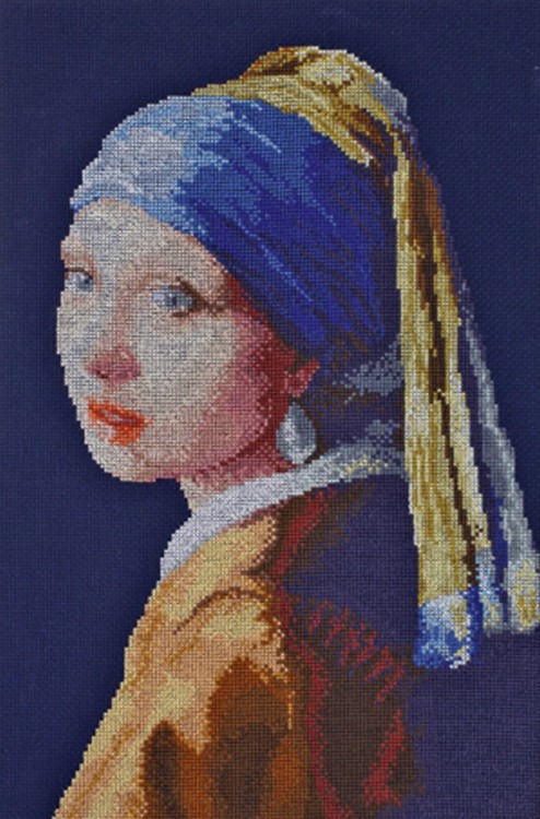 Набор для вышивания Марья Искусница 06.001.05 Девушка с жемчужной серьгой