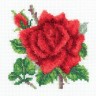 Набор для вышивания Кларт 8-351 Красная роза