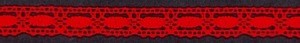 IEMESA 1798/07 Мерсеризованное хлопковое кружево, ширина 15 мм, цвет красный