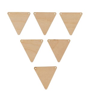 Mr.Carving ВД-889 Треугольные Заготовка для декорирования Набор флажков "Треугольные"