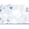 SAFISA 6526-20мм-04 Косая бейка с рисунком, хлопок, ширина 20 мм, цвет 04 - голубой/синий