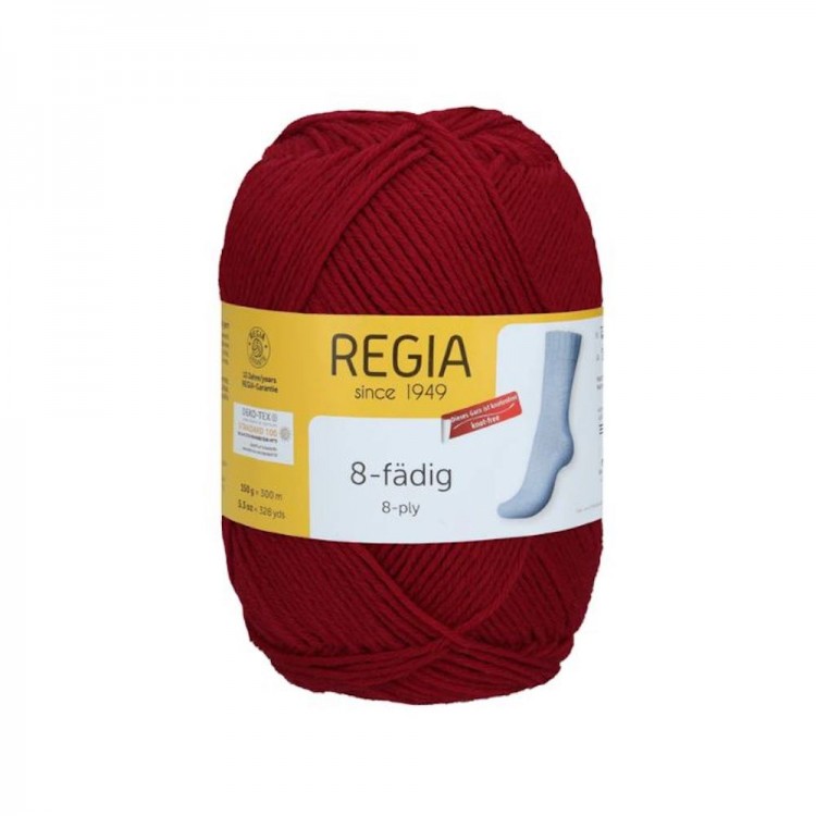 Пряжа для вязания Regia 9801292 Uni 8-fadig (Юни 8 ниток)