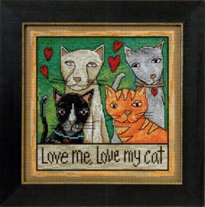 Mill Hill ST150202 Love Me, Love My Cat