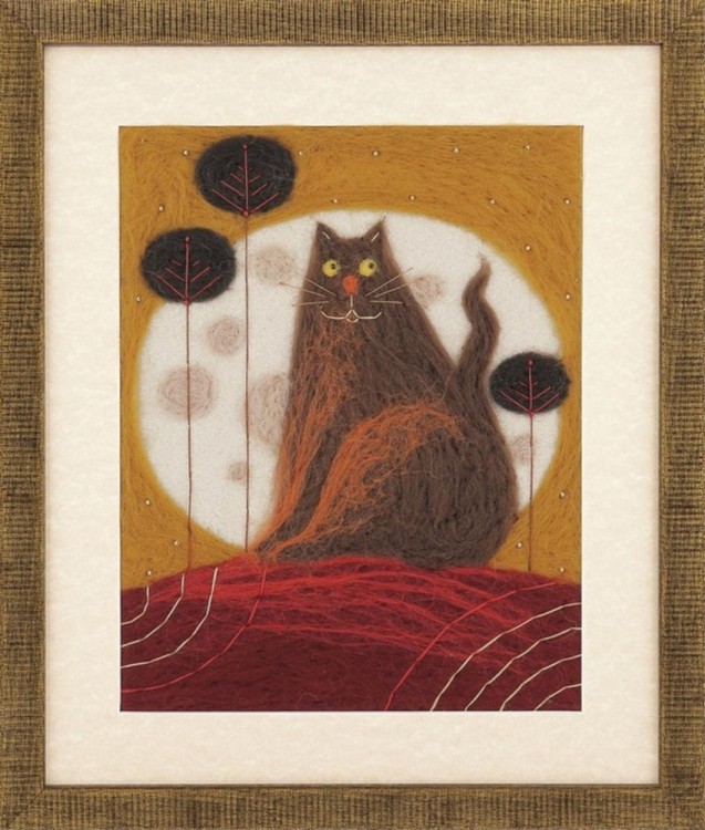 Чаривна Мить В-213 Триптих "Жил-был кот"