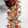 Набор для вышивания Eva Rosenstand 12-2003 Скатерть "Тюльпаны"