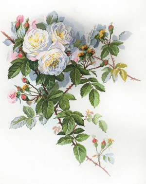 Марья Искусница 06.002.45 Белые розы