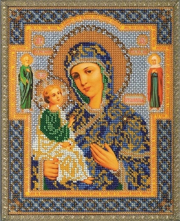 Набор для вышивания Радуга бисера В-164 Иерусалимская Богородица