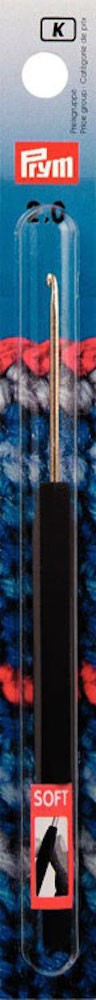 Prym Крючок для вязания с мягкой ручкой 14 см