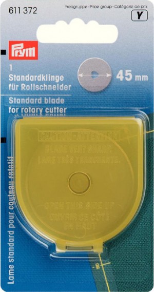 Prym 611372 Сменные лезвия для раскройных ножей "Стандарт", 45 мм