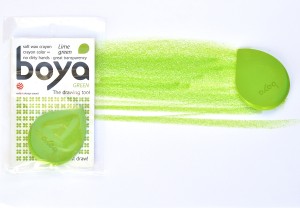 Boya d.o.o. 1 SET/LIME GREEN Пастель восковая для рисования, мелок