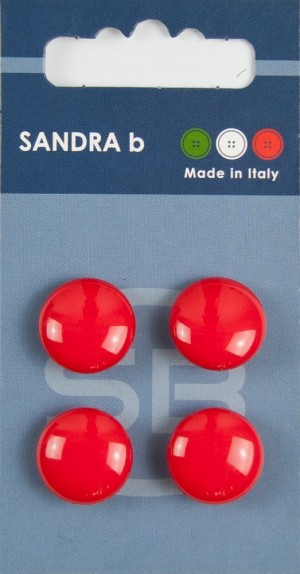 Sandra CARD055 Пуговицы, красный