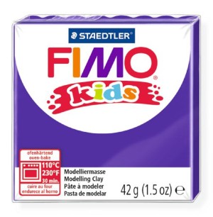 Fimo 8030-6 Полимерная глина для детей Kids лиловая