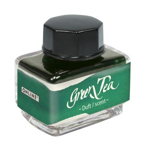Online 17065/3 Чернила "Ink of the Senses" для перьевых ручек, с ароматом зеленого чая