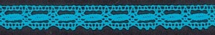 IEMESA 1798/15 Мерсеризованное хлопковое кружево, ширина 15 мм, цвет бирюзовый