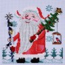 Набор для вышивания Марья Искусница 13.003.45 Дед Мороз и снегирь