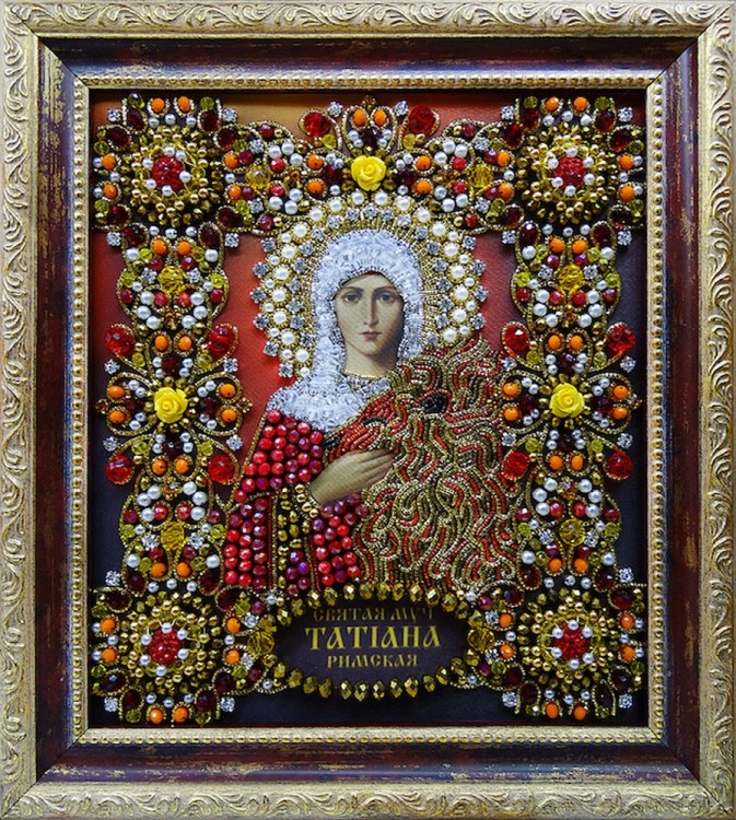 Набор для вышивания Хрустальные грани Ии-11 Образ Святой Татьяны Римской