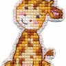 Набор для вышивания Овен 1320 Значок "Жираф"