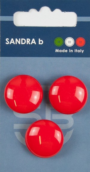 Sandra CARD056 Пуговицы, красный