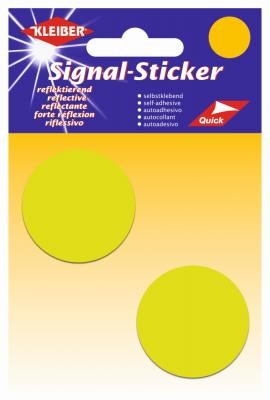 Kleiber 608-51 Сигнальные наклейки самоклеящиеся светоотражающие "Точки"