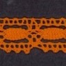 IEMESA 1798/17 Мерсеризованное хлопковое кружево, ширина 15 мм, цвет оранжевый