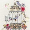 Набор для вышивания Bothy Threads XKA3 Love Birds (Любимые птицы)