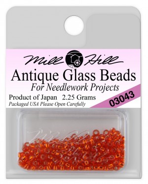 Mill Hill 03043 Oriental Red - Бисер Antique Seed Beads