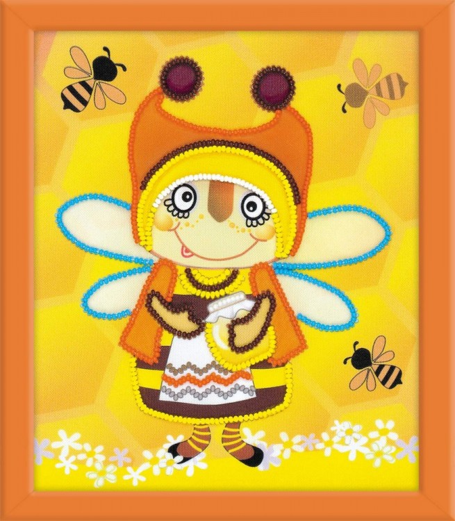 Набор для вышивания Риолис РТ-0055 Бабушка Пчела
