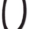 SAFISA P00470-1,5мм-01 Шнур атласный мини-рулон, 1.5 мм, цвет черный