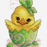 Набор для вышивания Жар-Птица М-229 Пасхальный цыпленок
