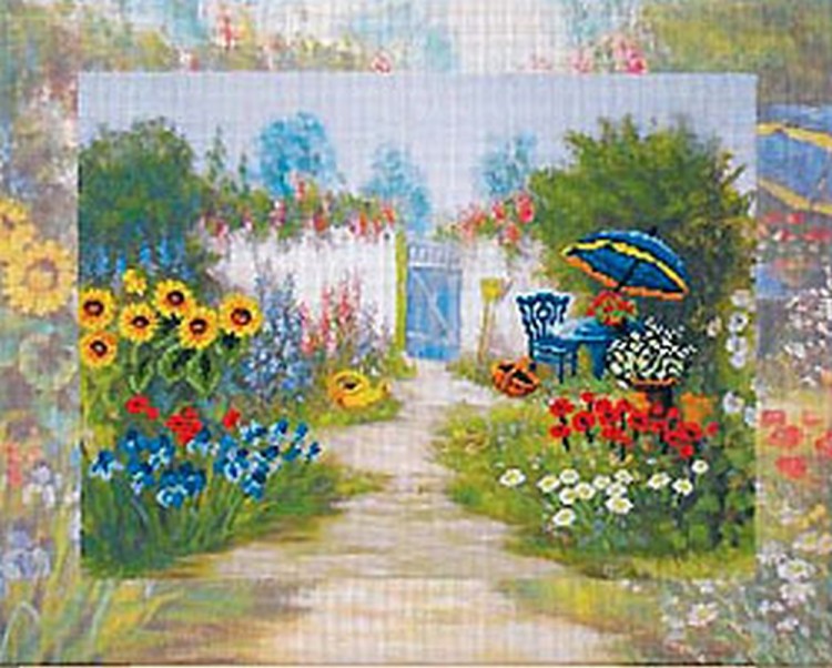 Набор для вышивания Schaefer 595/14 Цветочный сад