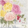 Набор для вышивания Lanarte PN-0155030 Pastel flowers in vase