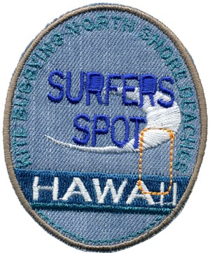 HKM 32977/1SB Термоаппликация "Гавайский серфер"