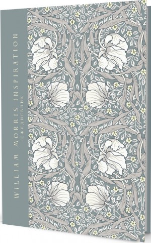 Ежедневник William Morris Inspiration (мятная с белыми цветами)