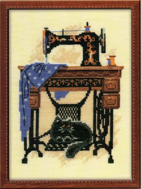 Набор для вышивания Риолис 857 Швейная машинка
