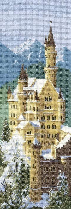 Набор для вышивания Heritage JCNC620E Neuschwanstein Castle (Замок Нойшванштайн)