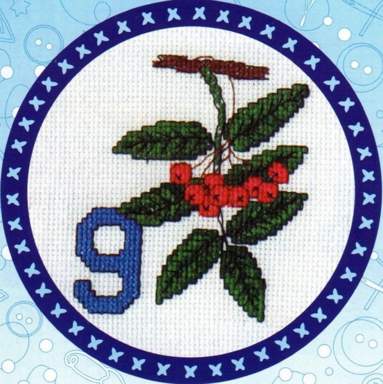 Набор для вышивания Панна D-0146 (Д-0146) Цифра "9"