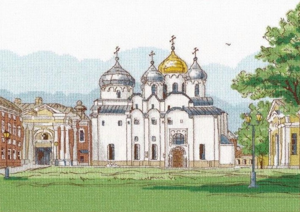 Набор Софийский собор. Великий Новгород 29х21 Овен 1219