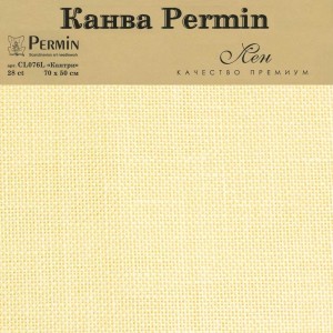 Permin CL076L/115 Канва Linen 28 ct - в упаковке