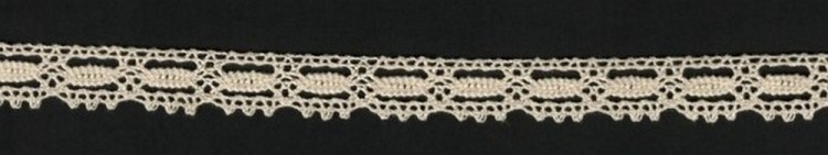IEMESA 1798/2T Мерсеризованное хлопковое кружево, ширина 15 мм, цвет ореховый