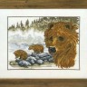 Набор для вышивания Permin 90-0174 Бурый медведь