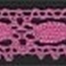 IEMESA 1798/3L Мерсеризованное хлопковое кружево, ширина 15 мм, цвет темно-розовый