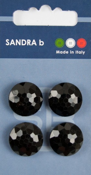 Sandra CARD162 Пуговицы, черный