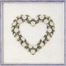 Набор для вышивания Oehlenschlager 65171 Сердце из ромашек