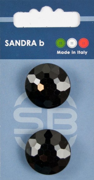 Sandra CARD163 Пуговицы, черный