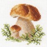 Набор для вышивания Алиса 0-144 Белые грибы