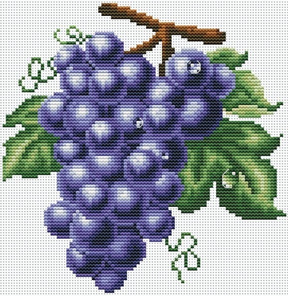 Набор для вышивания Белоснежка 738-14 Гроздь винограда