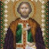Набор для вышивания Панна CM-1928 (ЦМ-1928) Икона Святого Благоверного Князя Романа Рязанского